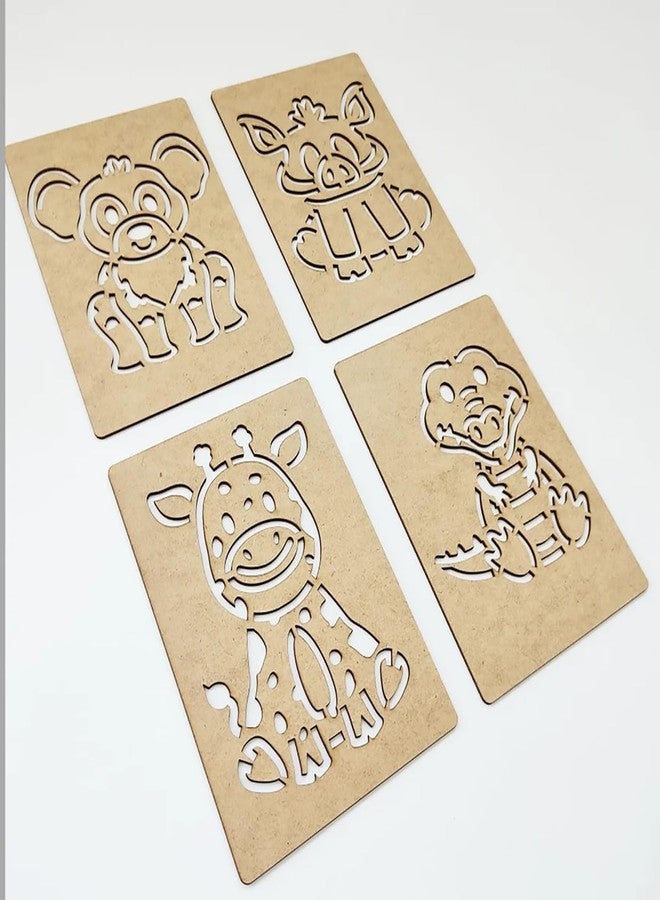 Cliths Montessori Safari Animals Template - 17 Line Templates for Learning About African Wildlife - Image 4